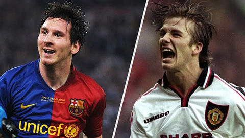 Beckham, Messi và những tuyệt phẩm trong lịch sử đối đầu M.U - Barca