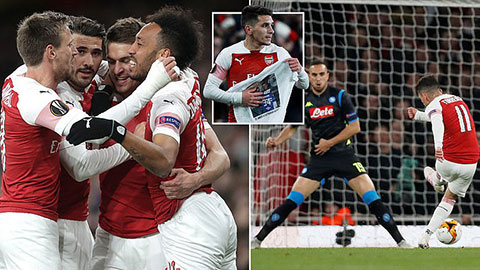 Arsenal 2-0 Napoli: Ramsey khai hỏa, Pháo thủ 'ăn tươi' Napoli