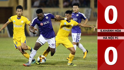 S.Khánh Hòa 0-0 Hà Nội