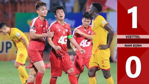 Viettel 1-0 Nam Định