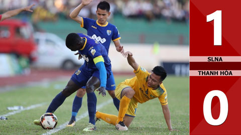 SLNA 1-0 Thanh Hóa