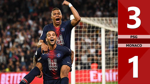 PSG 3-1 Monaco