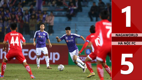 NagaWorld 1-5 Hà Nội FC