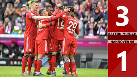  Bayern Munich 3-1 Hannover 96