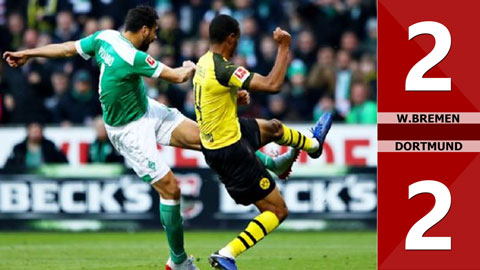 W.Bremen 2-2 Dortmund