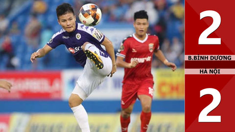 B.Bình Dương 2-2 Hà Nội