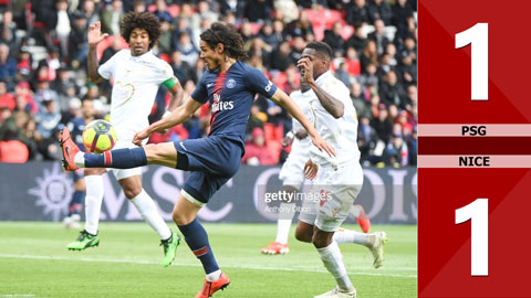 PSG 1-1 Nice