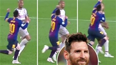 Những video độc, dị nhất tuần: Messi đấm Fabinho trước khi sút phạt vào lưới Liverpool