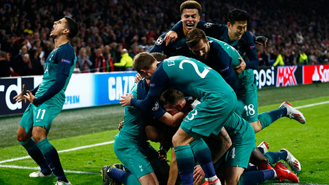 Ajax 2-3 Tottenham (chung cuộc 3-3): Ngược dòng nghẹt thở, Tottenham hẹn Liverpool ở CK