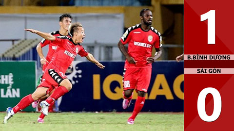 B.Bình Dương 1-0 Sài Gòn