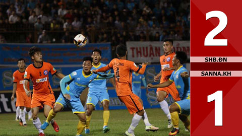 SHB Đà Nẵng 2-1 Sanna.KH