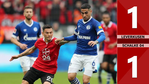 Leverkusen 1-1 Schalke