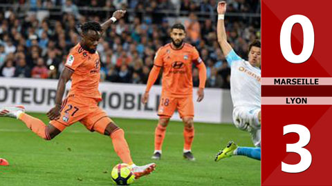 Marseille 0-3 Lyon