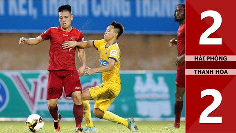 Hải Phòng 2-2 Thanh Hóa