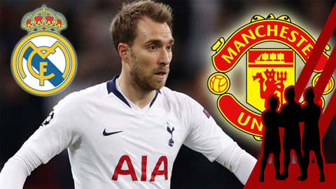 Điểm tin chuyển nhượng 18/5: Real và M.U tranh giành Eriksen