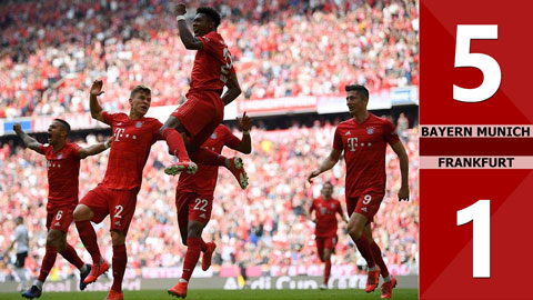 Bayern Munich 5-1 Frankfurt