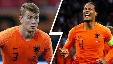 De Ligt vs Van Dijk: Bộ đôi trung vệ đỉnh nhất thế giới