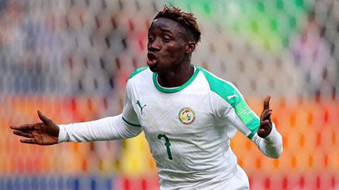 Cầu thủ U20 Senegal ghi bàn chỉ sau 9 giây