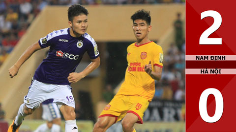 Nam Định 2-0 Hà Nội