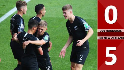 U20 Honduras 0-5 U20 New Zealand 