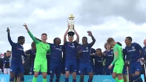  U15 Chelsea vô địch Kevin De Bruyne Cup 2019