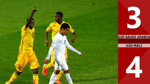  U20 Saudi Arabia 3-4 U20 Mali