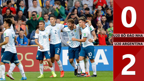 U20 Bồ Đào Nha 0-2 U20 Argentina