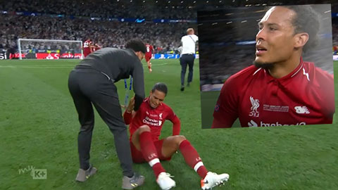 Van Dijk bật khóc sung sướng với chức vô địch Champions League