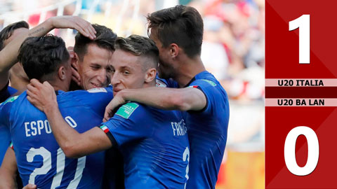 U20 Italia 1-0 U20 Ba Lan