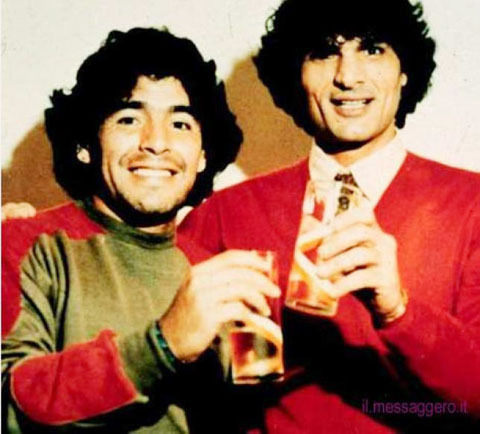 Maradona từng là chiến hữu  với trùm mafia Giuliano