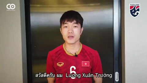 Xuân Trường giới thiệu bản thân bằng tiếng Anh lưu loát tại King's Cup
