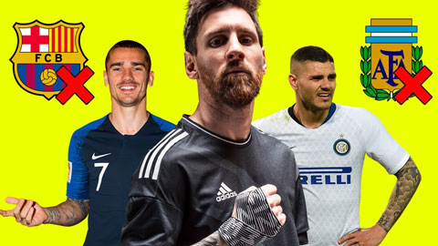 Griezmann và những ngôi sao Messi không bao giờ cho đến Barca