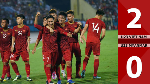 U23 Việt Nam 2-0 U23 Myanmar