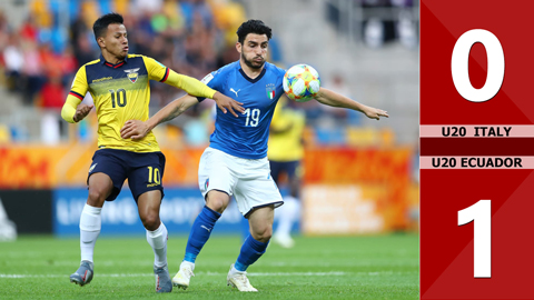 U20 Italia 0-1 U20 Ecuador