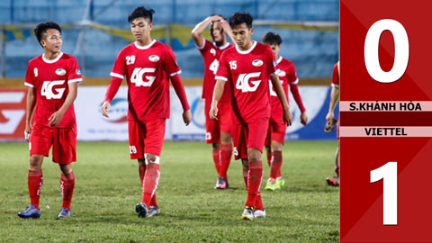 S. Khánh Hòa 0-1 Viettel 