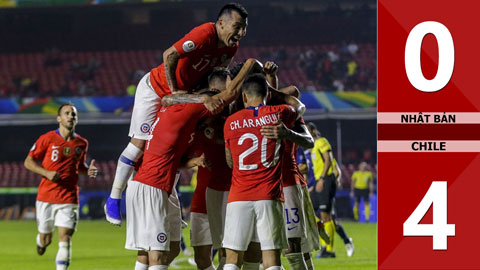 Nhật Bản 0-4 Chile