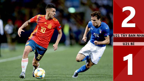 U21 Tây Ban Nha 2-1 U21 Bỉ