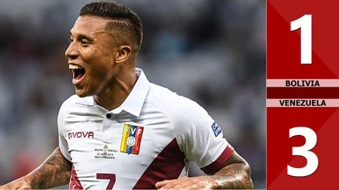 Bolivia 1-3 Venezuela