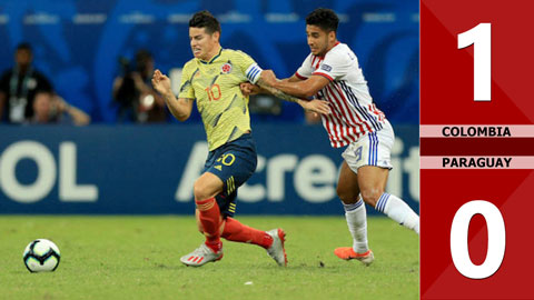 Colombia 1-0 Paraguay