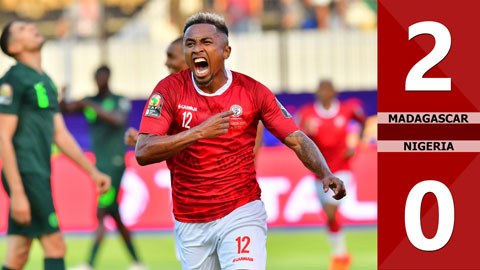 Madagascar 2-0 Nigeria