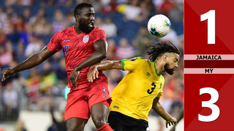 Jamaica 1-3 Mỹ