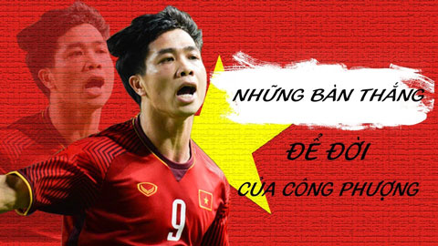 Những bàn thắng để đời của Công Phượng