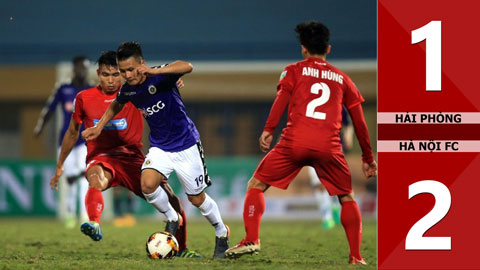 Hải Phòng 1-2 Hà Nội FC