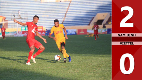 Nam Định 2-0 Viettel	