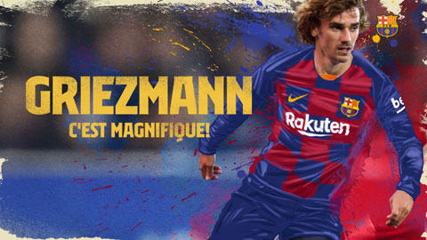 Barca tung video về Griezmann