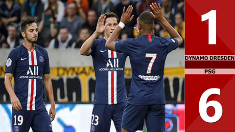  Dynamo Dresden 1-6 PSG