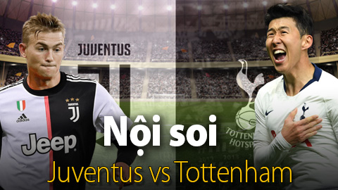 Soi KÈO và dự đoán kết quả Juventus - Tottenham