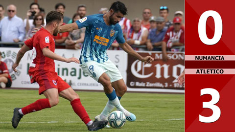 Numancia 0-3 Atletico