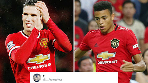 Fan M.U giật mình khi Greenwood ghi bàn giống hệt Van Persie