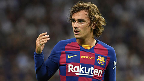 Griezmann chơi mờ nhạt trong trận ra mắt Barca